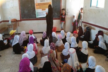 In Ash Shamayatain Al Ma’afer and Samea districts…, Community interaction to fight dengue fever and disease carriers