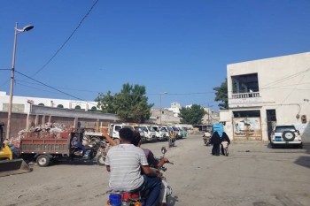 To combat disease vectors and promote environmental sanitation … A second clean-up campaign in Al Hawak district in Al Hudaydah.