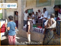 Tamdeen Youth Distributes Hygiene Kits to a Number of Schools in Maqbanah District, Taiz Governorate