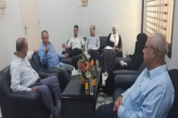 Aden: Chairman of Tamdeen Youth Foundation and Director of Skills Development Fund Discuss Partnership in Youth Empowerment