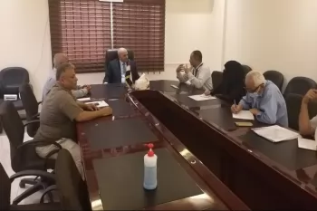 Coordinator of the Localization and Recovery Initiatives Meets in Aden with the Minister of Water and Environment and the Secretary-General of the Council of Ministers