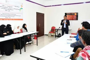 Training Young Men and Women on Building Advance Peace in Ash Shamayatain, Taiz