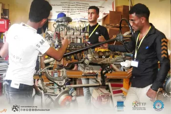 Practical Training for 140 Young Men and Women in 9 Vocational Fields
