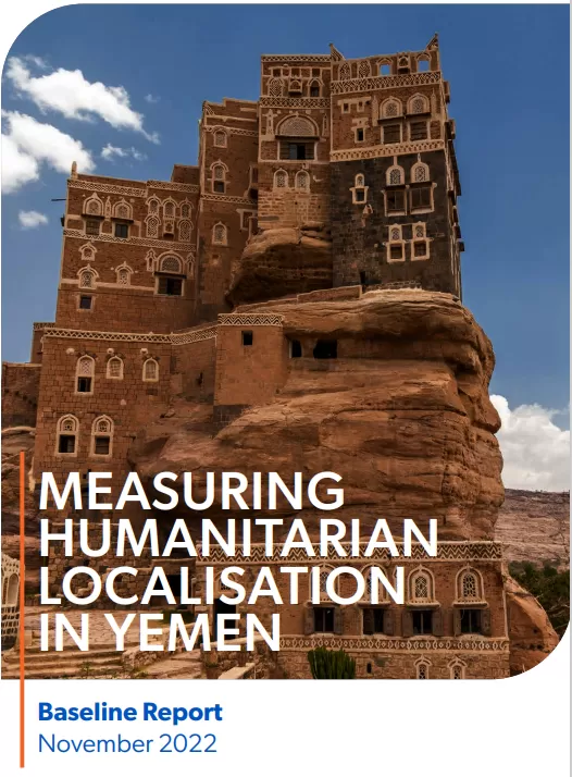 تقرير خط الأساس لتوطين العمل الإنساني في اليمن